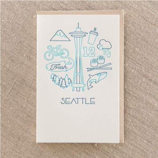 Seattle Icons Card