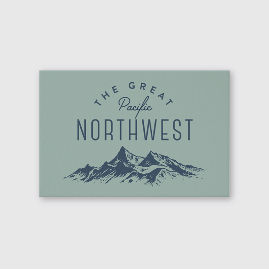 Great PNW Mountainscape Postcard