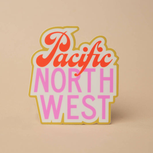 Retro PNW Sticker